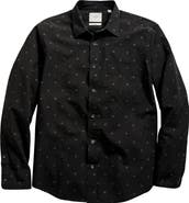 Billy Reid Standard Fit Geometric Dobby Button-Up Shirt