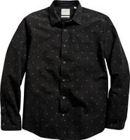 Billy Reid Standard Fit Geometric Dobby Button-Up Shirt