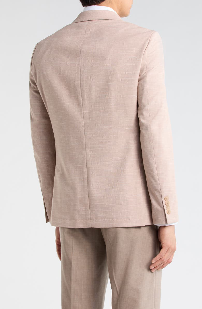 Calvin Klein Two-Button Sport Coat, Alternate, color, Light Pink