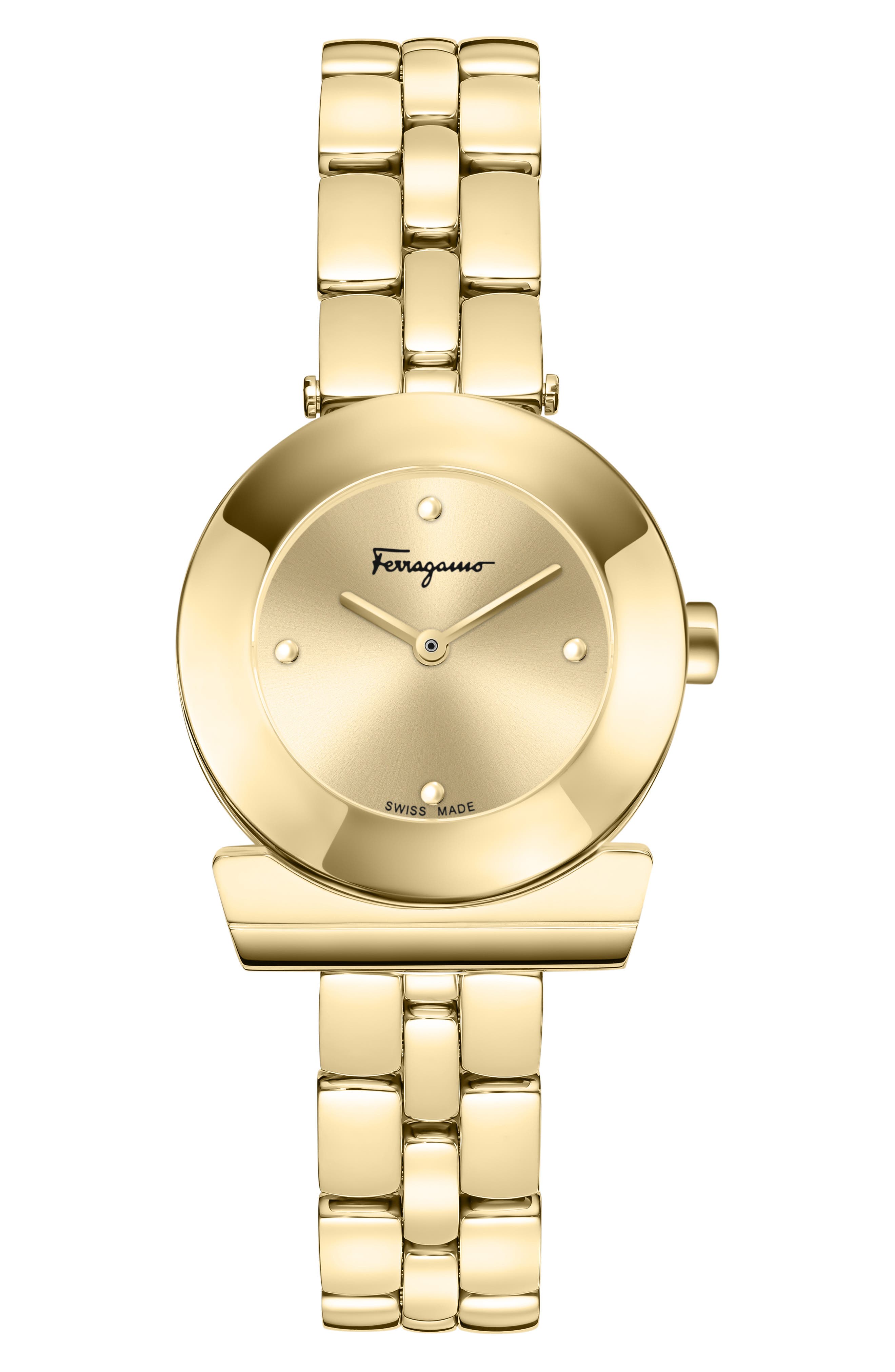 FERRAGAMO Gancio Bracelet Watch, 27mm