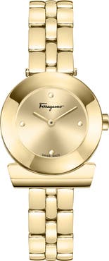 FERRAGAMO Gancio Bracelet Watch, 27mm