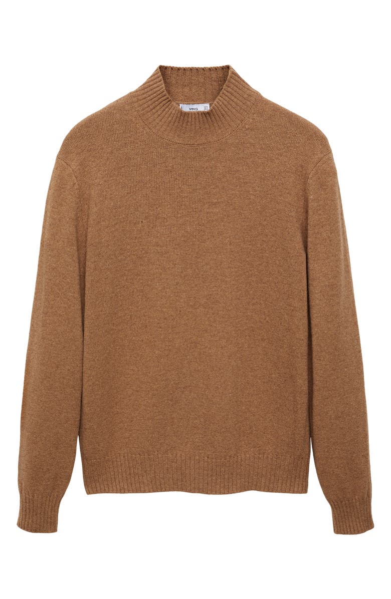 MANGO Mock Neck Sweater, Alternate, color, 