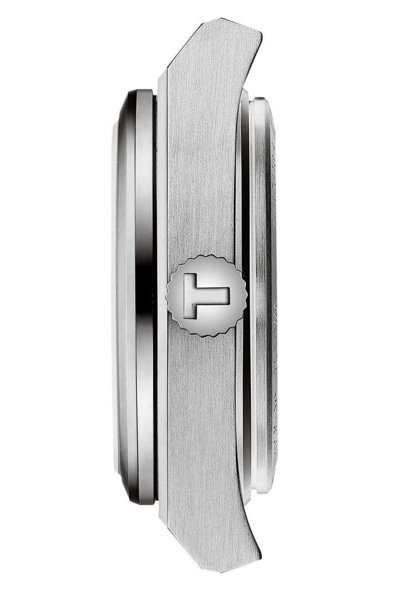 PRX Diamond Bracelet Watch, 25mm, Alternate, color, BLACK