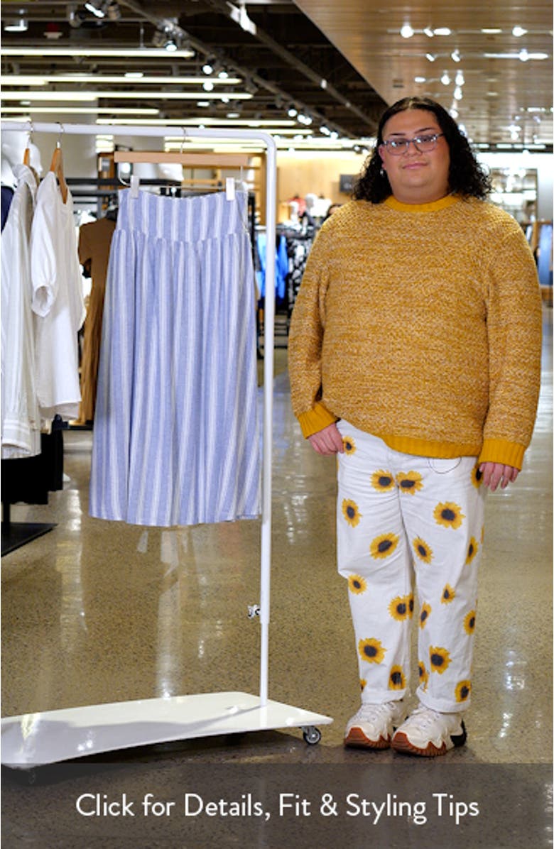 Linen Blend Skirt, sales video thumbnail