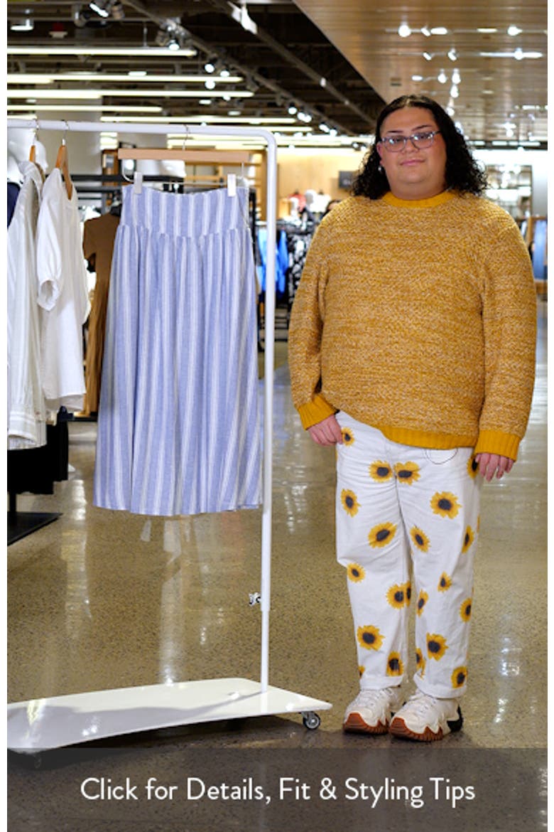 Linen Blend Skirt video