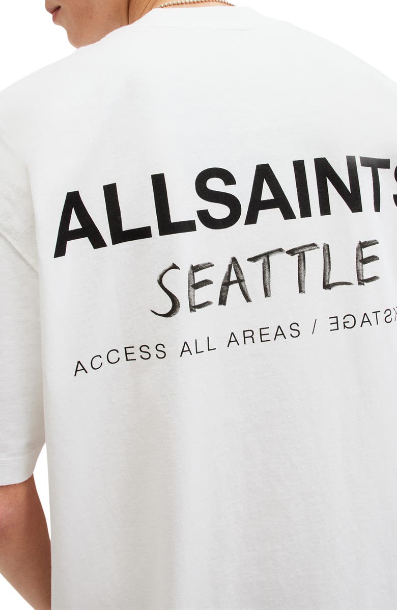 AllSaints Seattle Logo Graphic T-Shirt, Alternate, color, 