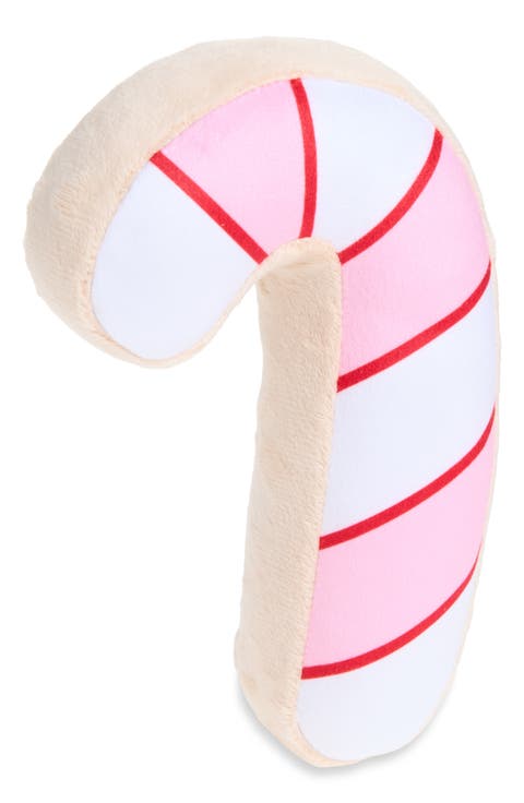 Candy Cane Dog Toy