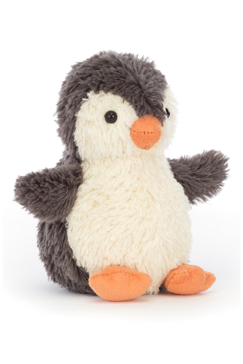 Small Peanut Penguin Stuffed Animal, Main, color, WHITE MULTI