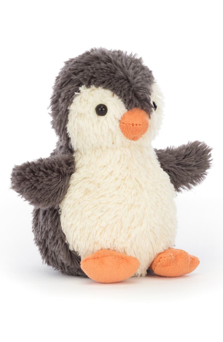 Jellycat Small Peanut Penguin Stuffed Animal, Main, color, 