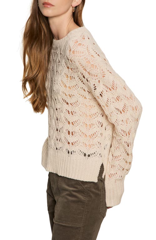 Sanctuary Boheme Open Stitch Sweater In Neutral