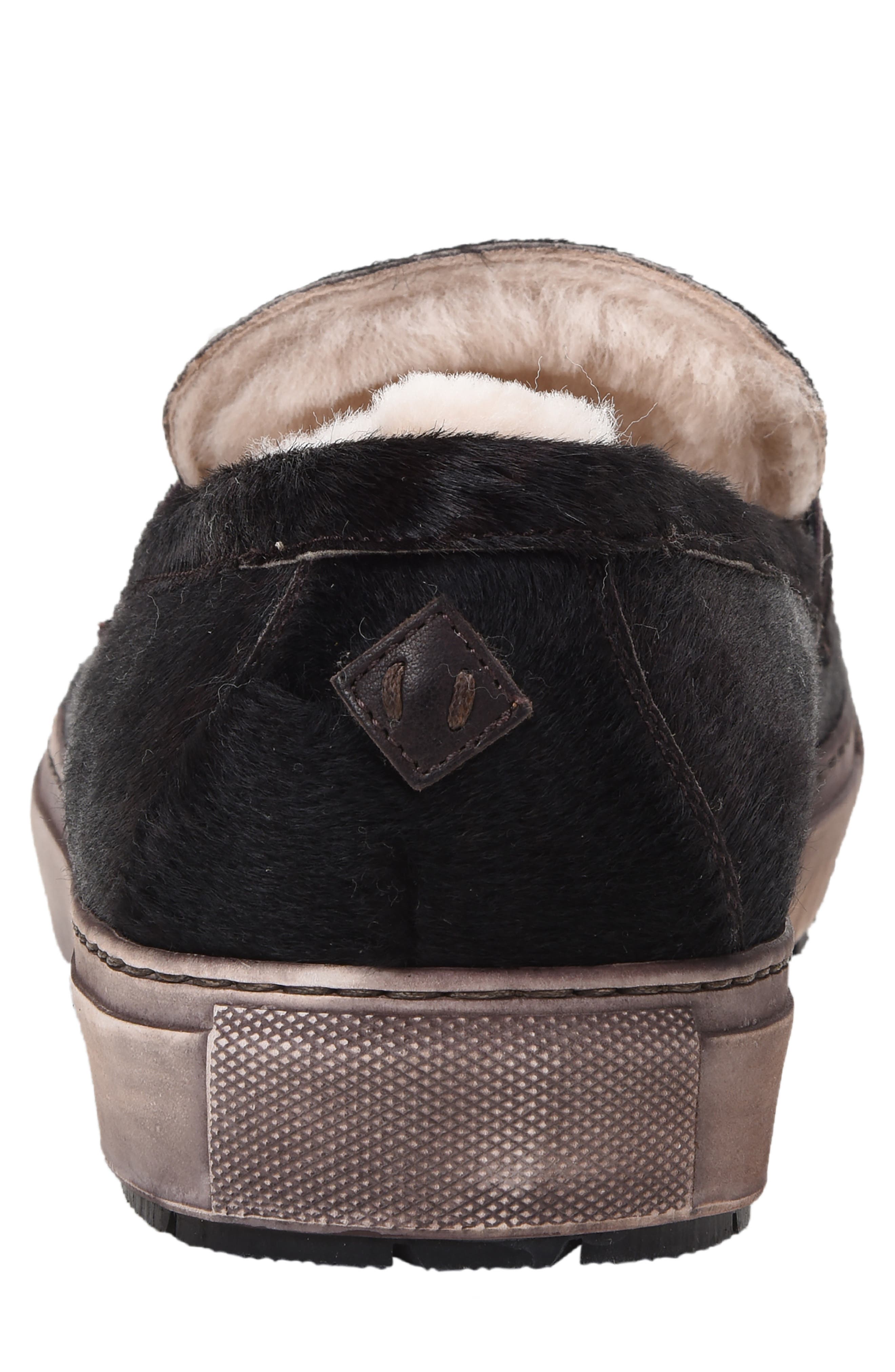Ross and Snow Genuine Shearling Loafer Sneaker Ross & Snow Matteo Genuine Shearling Loafer Sneaker (Men  main image 2