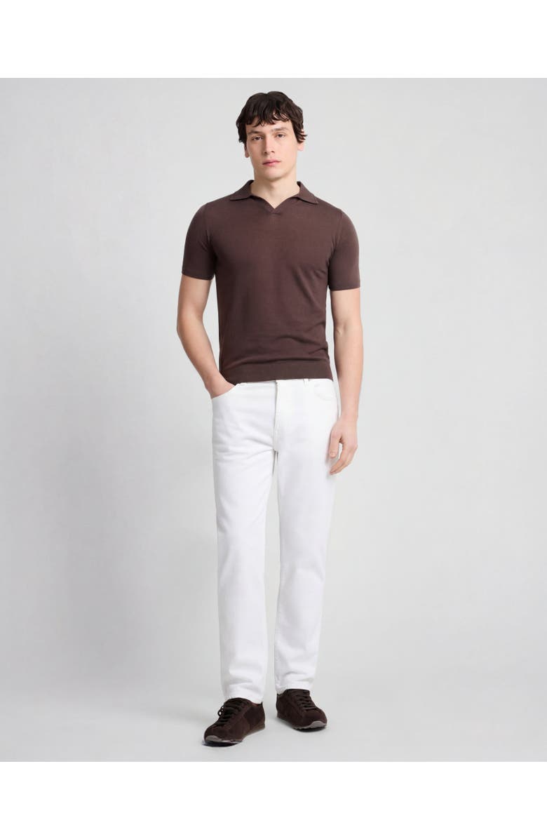 Onia Linen Denim 5 Pocket Pant, Alternate, color, White