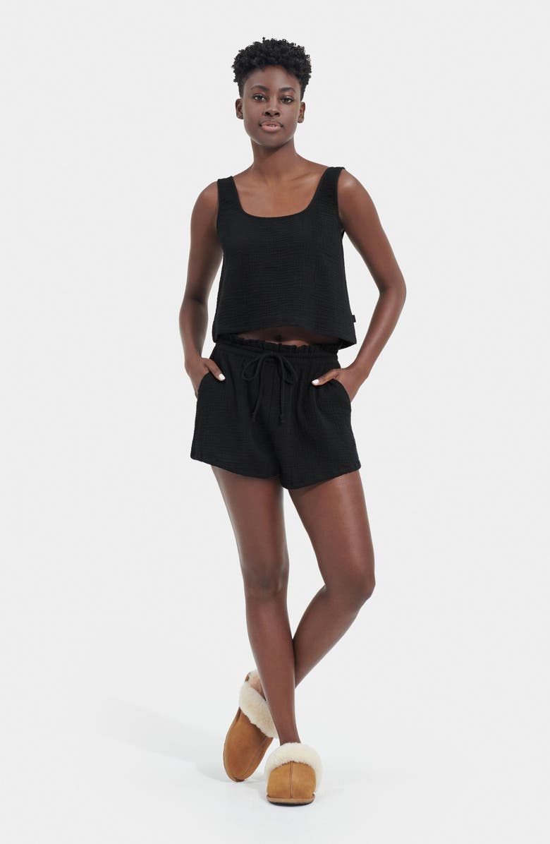 UGG<sup>®</sup> Moriah Cotton Gauze Lounge Shorts, Alternate, color, 