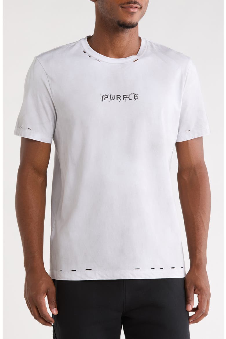 Clean Jersey Logo Graphic T-Shirt, Main, color, WHITE