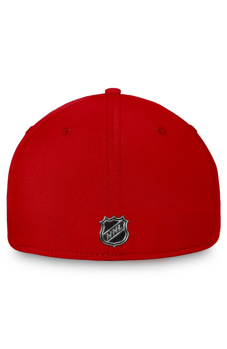 FANATICS Men's Fanatics Branded  Red Calgary Flames Authentic Pro Rink Flex Hat, Alternate, color, 