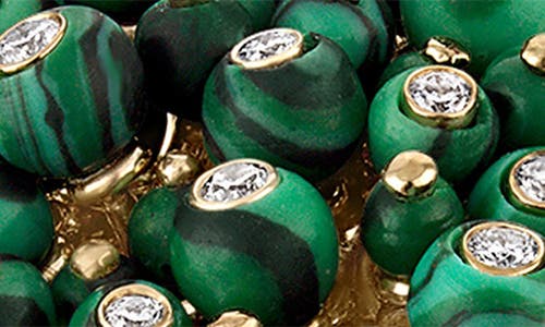 Eden Presley Bubbles Explosion Bead In Green