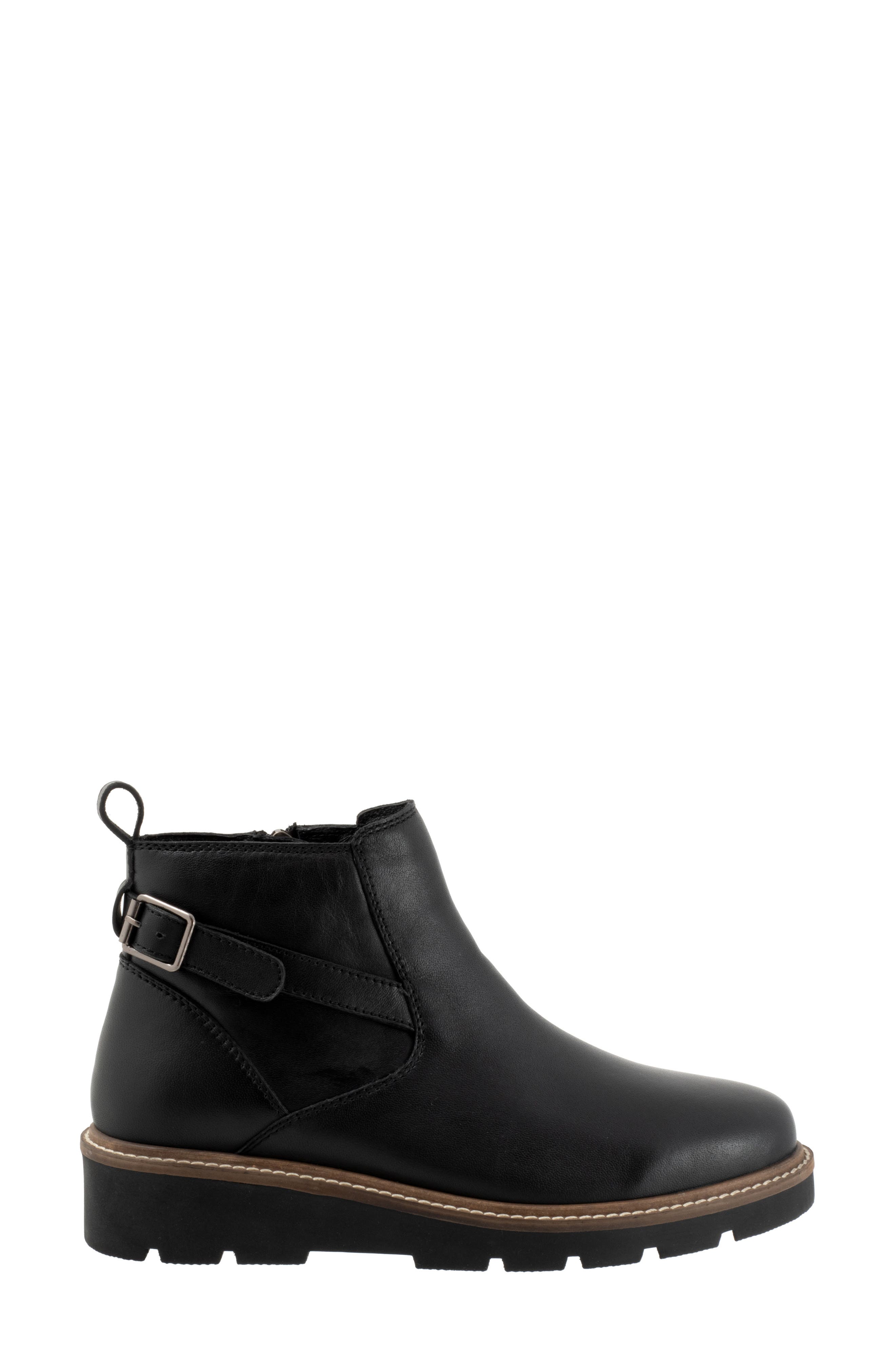 Waneta Bootie, Alternate, color, BLACK