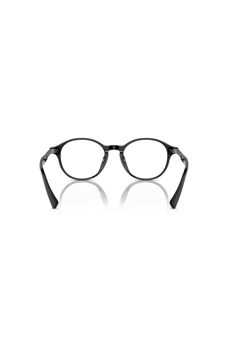 Brunello Cucinelli 50mm Oval optical glasses, Alternate, color, Black