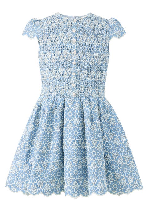 Kara Embroidered Mini Dress (Toddler, Little Kid & Big Kid)