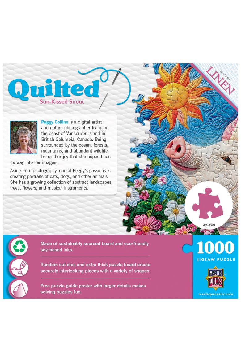 Sun-Kissed Snout 1000 Piece Puzzle, Alternate, color, Multicolor