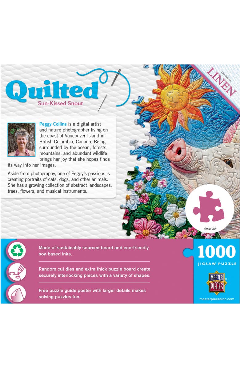 MASTERPIECES Sun-Kissed Snout 1000 Piece Puzzle, Alternate, color, Multicolor