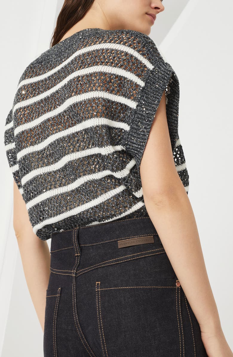 Brunello Cucinelli Loose Flared trousers, Alternate, color, 