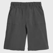 CITY THREADS Boys 100% Cotton UPF 50+ Soft 3-Pocket Jersey Shorts