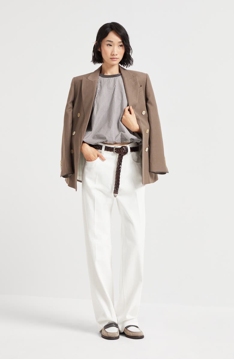 Brunello Cucinelli Poplin top, Alternate, color,