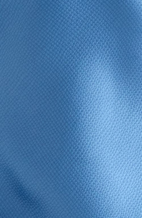 Acne Studios Dayla Fluid Seersucker Satin Slipdress In Sky Blue