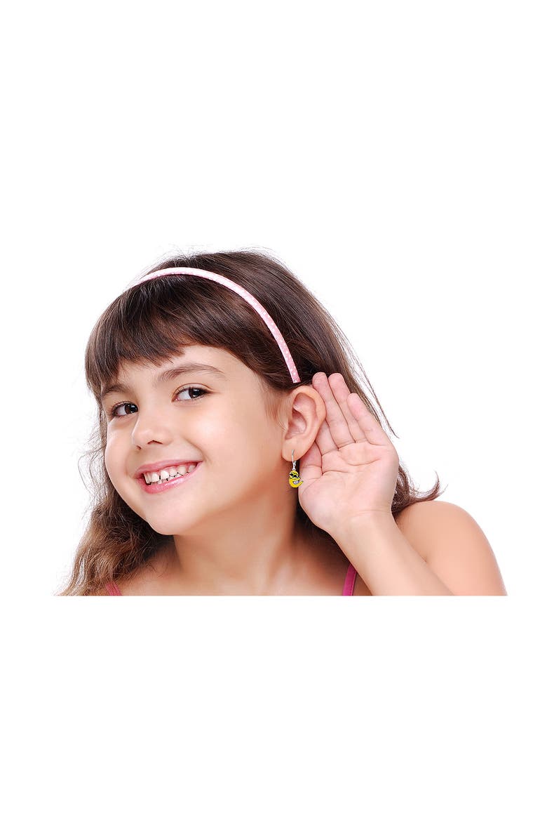 Chanteur Kids' Sloth Drop Earrings, Alternate, color, Yellow