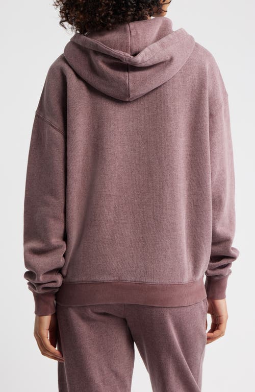 Boys Lie Athletics Racer Hoodie In Burgundy
