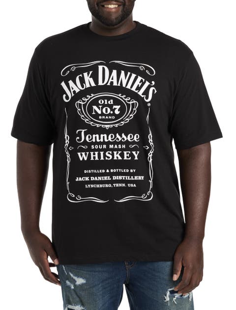 Big & Tall Jack Daniels Tennessee Whiskey Graphic Tee