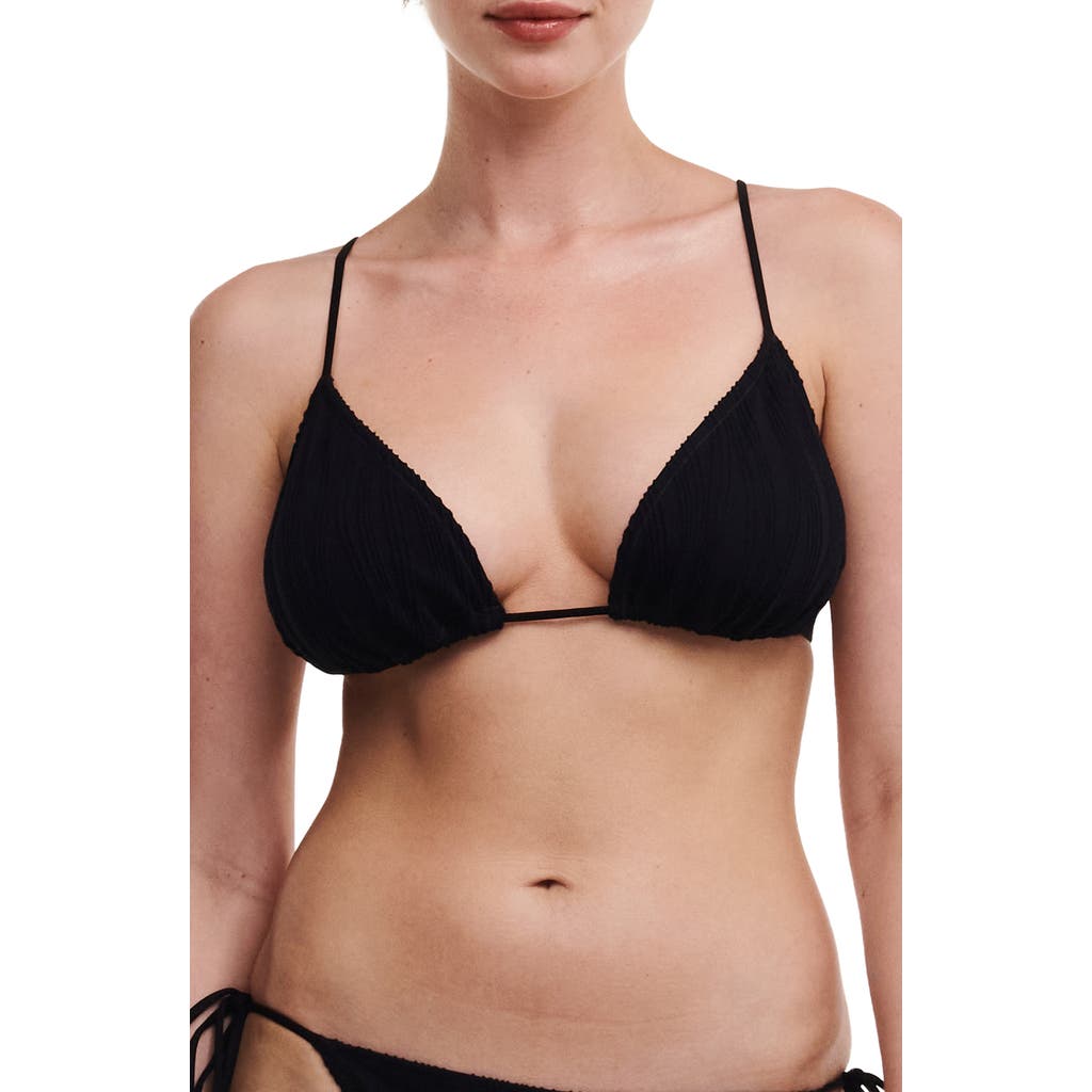 Chantelle Pulp Jacquard Triangle Bikini Top