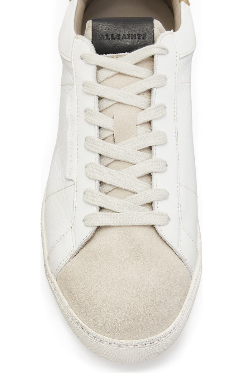AllSaints Low Top Leather Sneaker, Alternate, color,