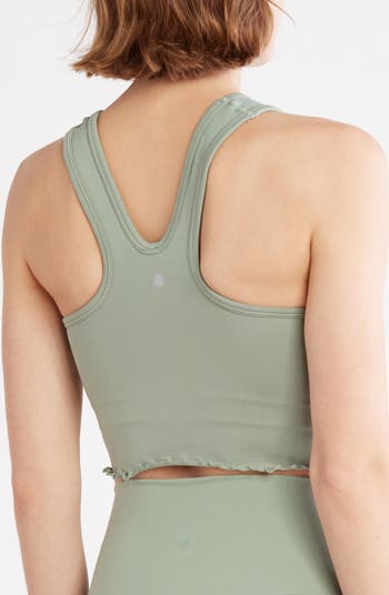 Seamless Hollywood Lettuce Edge Racerback Bralette
