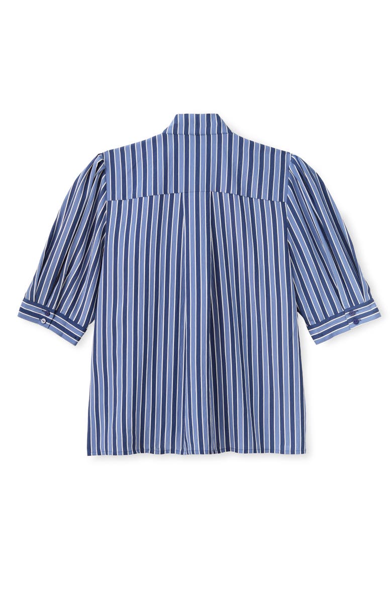 Cartolina Peggy Neck-Tie Blouse, Alternate, color, Blue