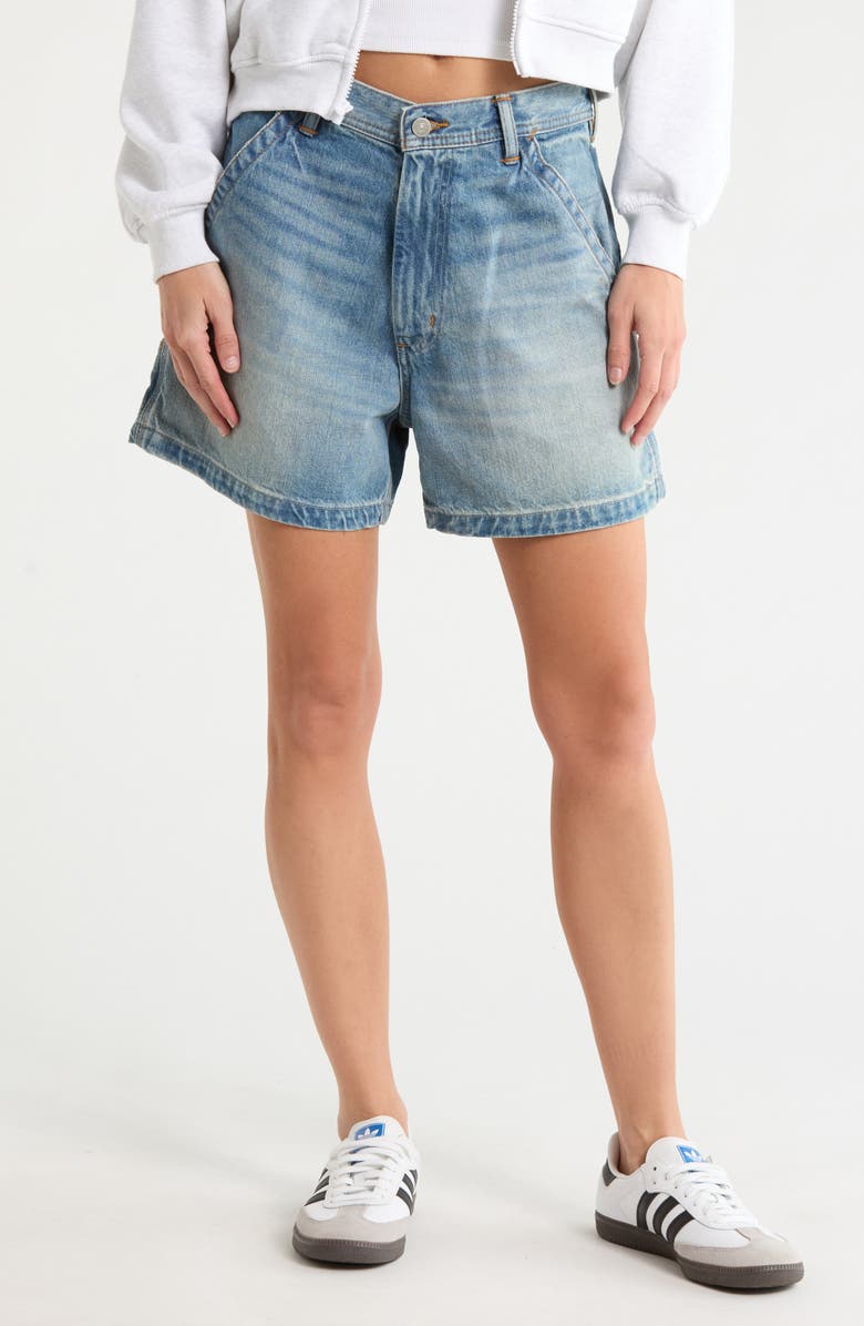 DENIMIST Denim Carpenter Shorts, Main, color, Alsen Indigo Unlined