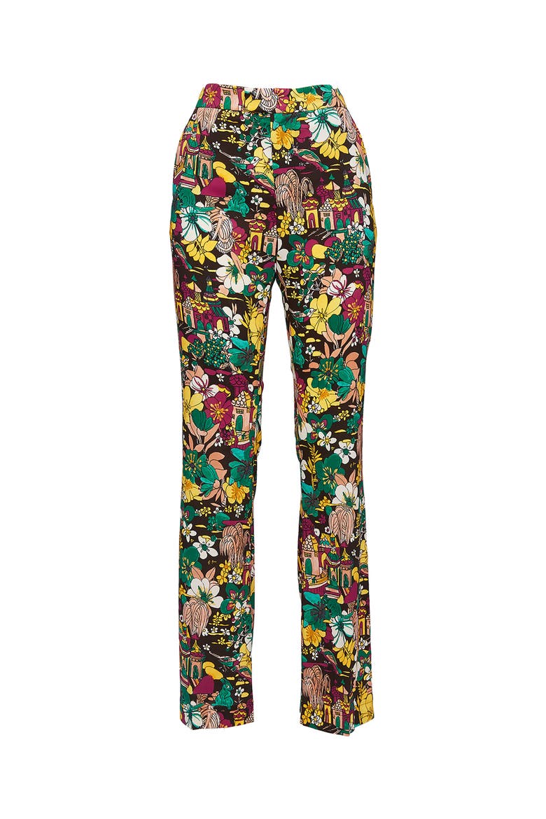 Saturday Night Pants, Alternate, color, Temples Multicolor