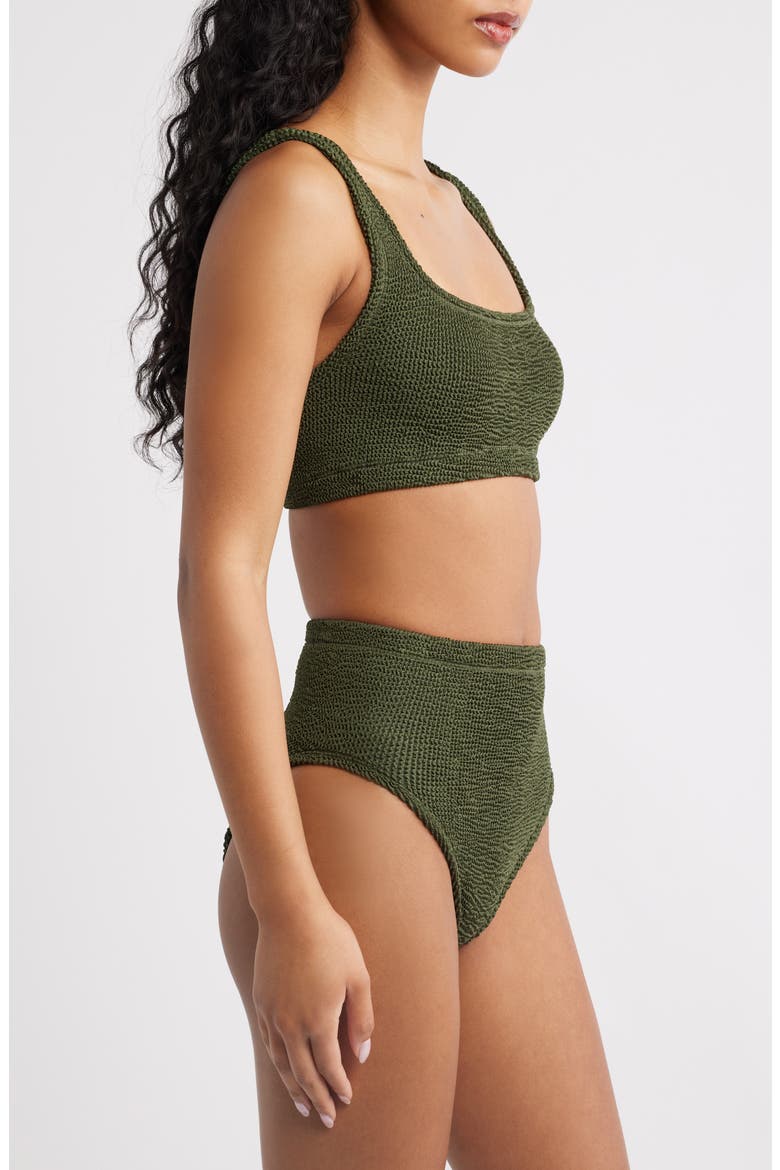Patricia Two-Piece Bikini Swimsuit, Alternate, color, METALLIC KHAKI