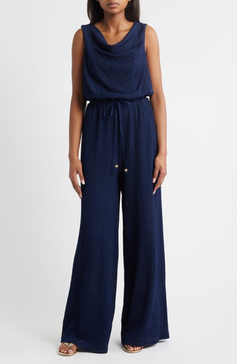 Textured Knit Jumpsuit