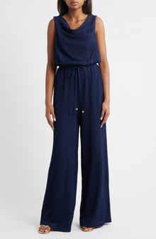 Vince Camuto Textured Knit Jumpsuit