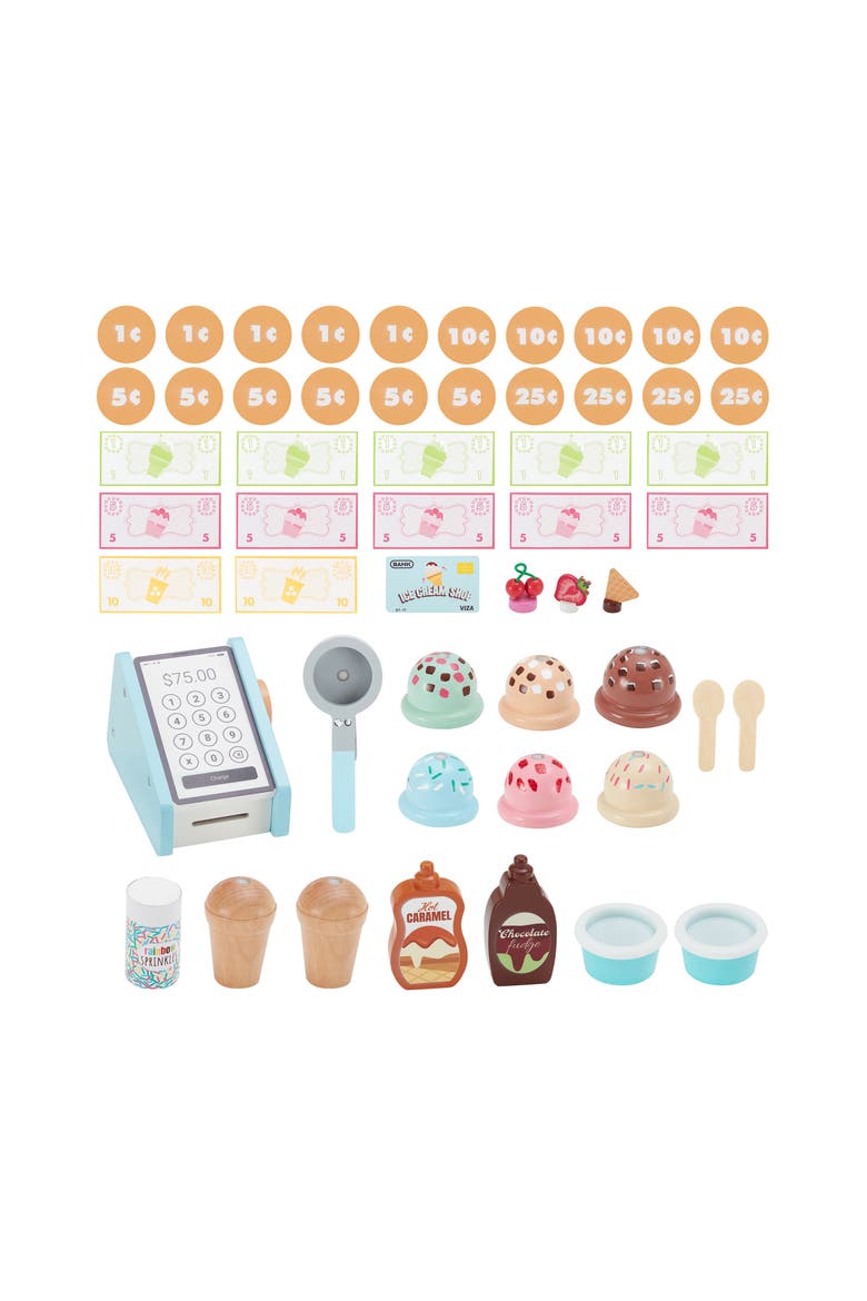 My Little Helper Ice Cream Cart Play Kit, Alternate, color, BLUE