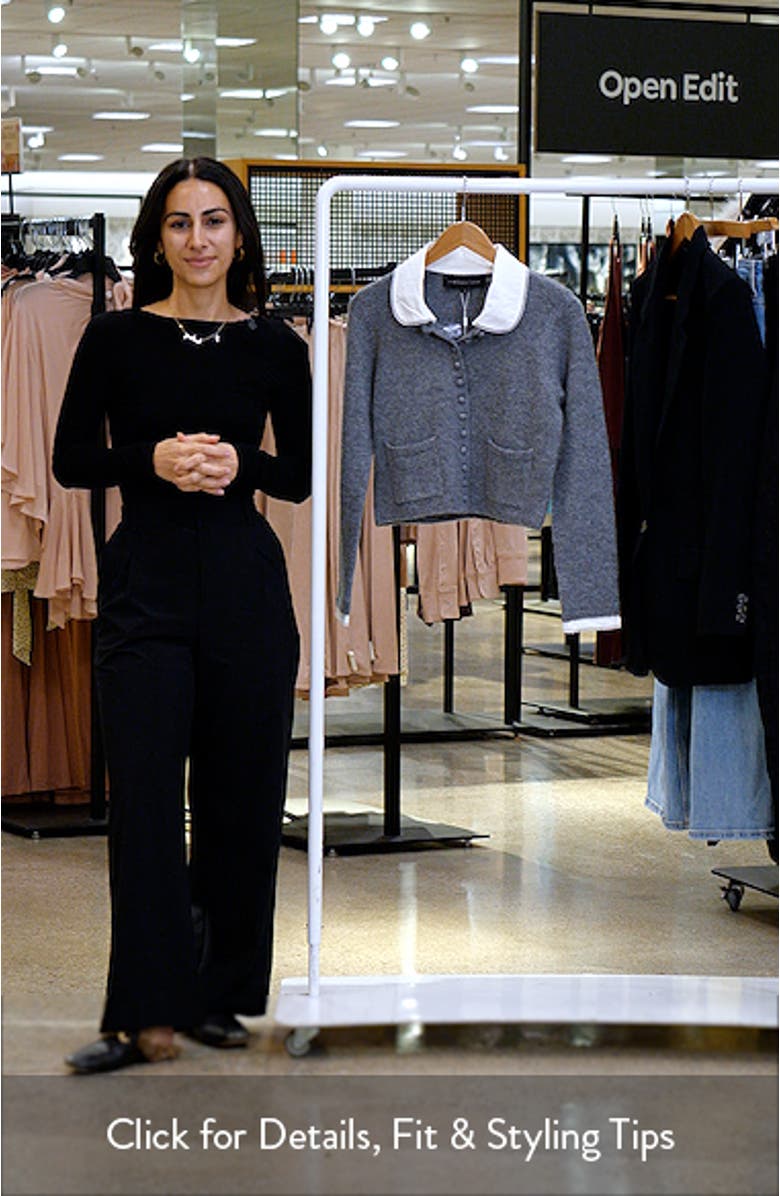 Peter Pan Collar Cardigan, sales video thumbnail