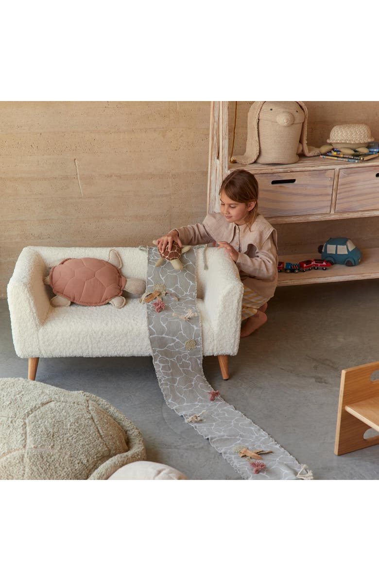 Lorena Canals Soft toy Ride & Roll, Alternate, color, Blue, Olive And Natural