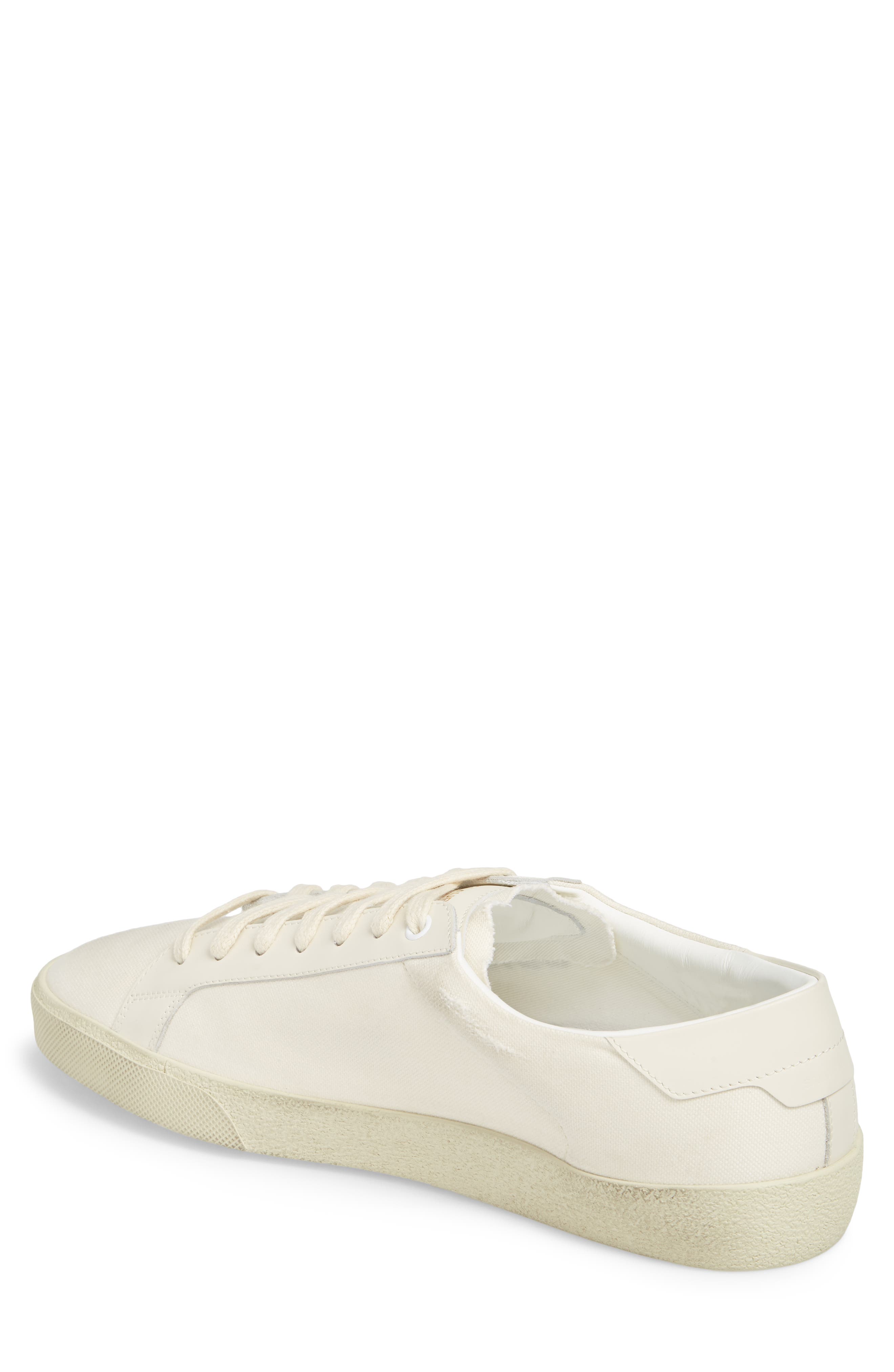 Logo Embroidered Sneaker, Alternate, color, 9113 PANNA/PANNA