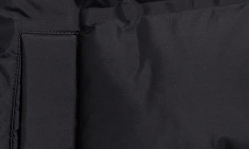 Next Kids' Waterproof Hooded Puffer Coat In Black