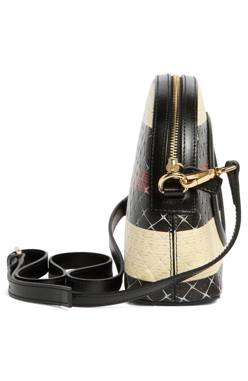 Valentino By Mario Valentino Diana Tresse Crossbody Bag In Black