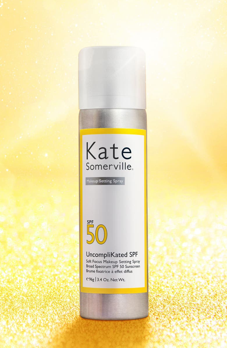 Kate Somerville<sup>®</sup> UncompliKated SPF Makeup Setting Spray SPF 50, Alternate, color,
