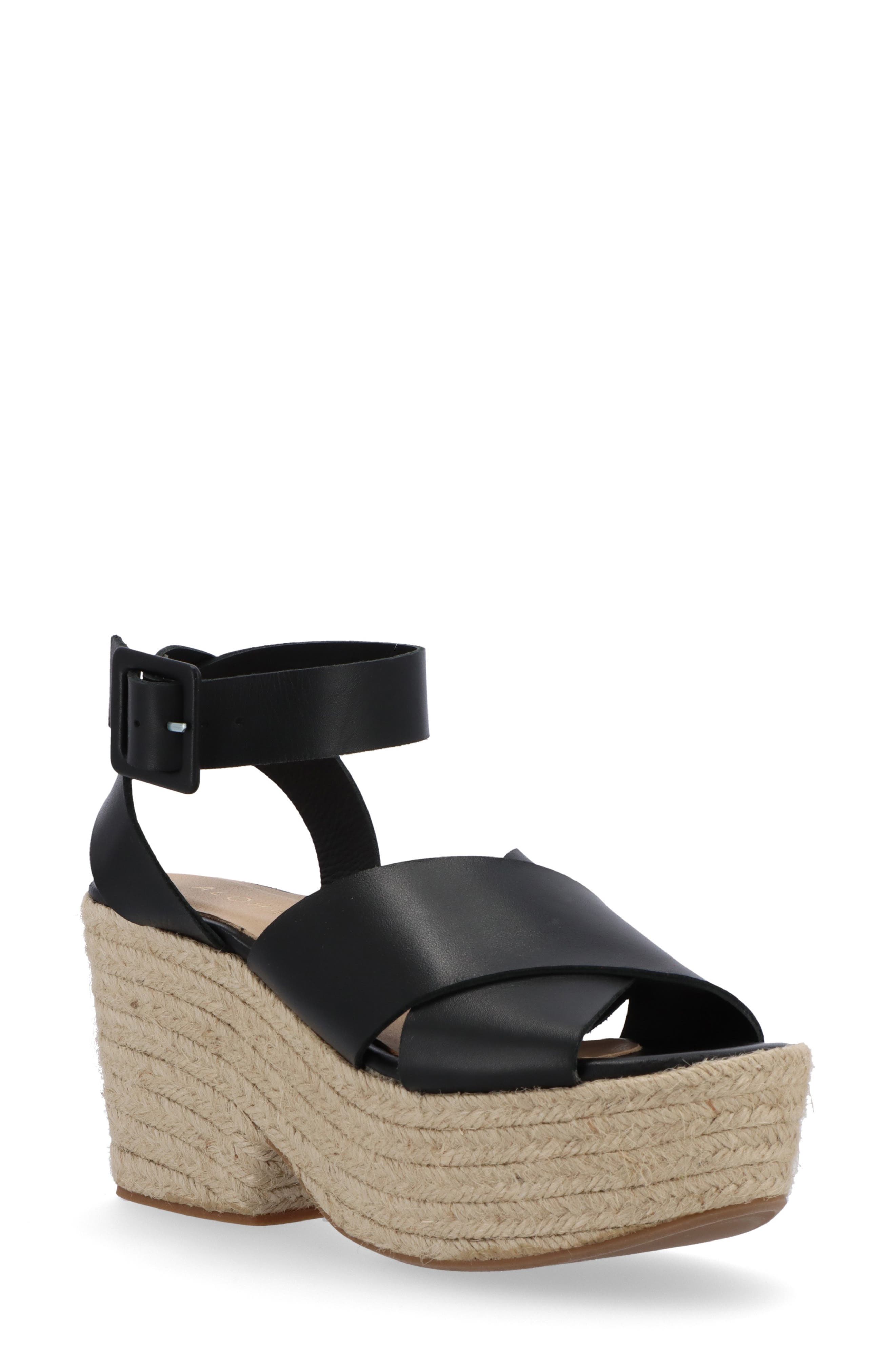 ALOHAS Lyla Ankle Strap Espadrille Platform Sandal, Main, color, 