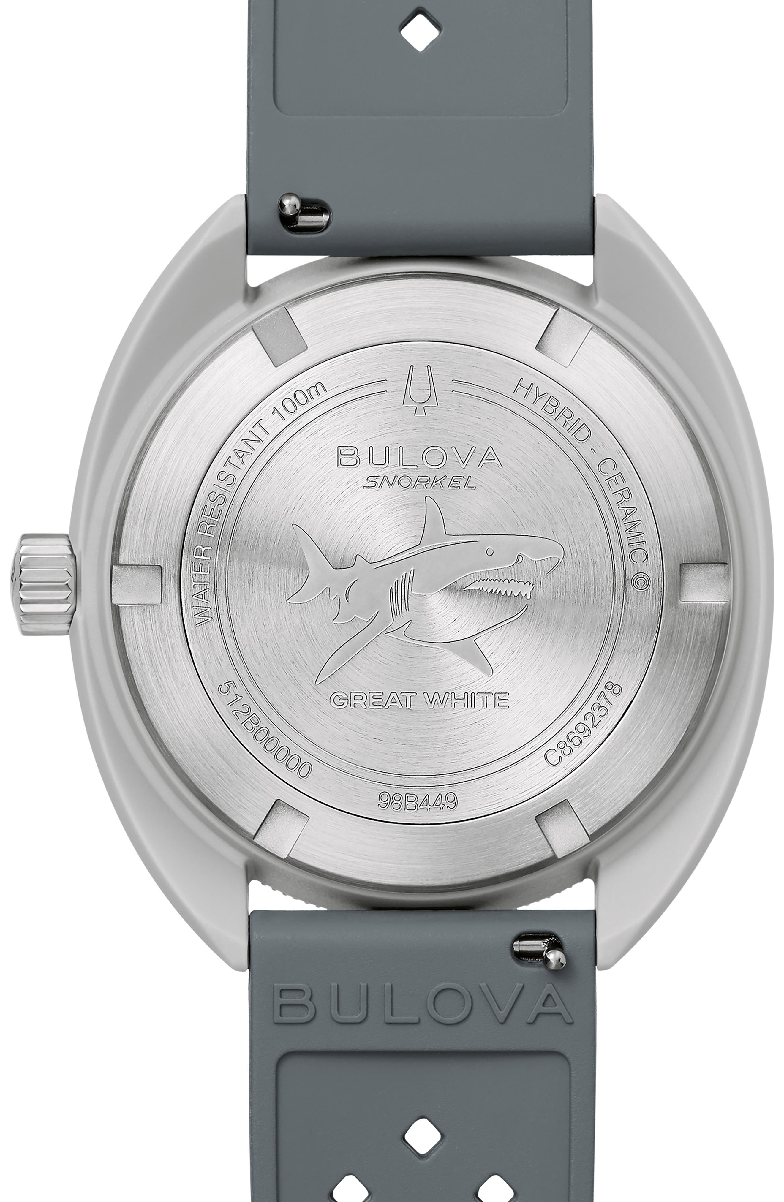 NWT Bulova Snorkel Sea Turtle Quartz Men\'s Watch Bulova Snorkel 98B446 - Sea Turtle – Juwelier van Dam main image 2